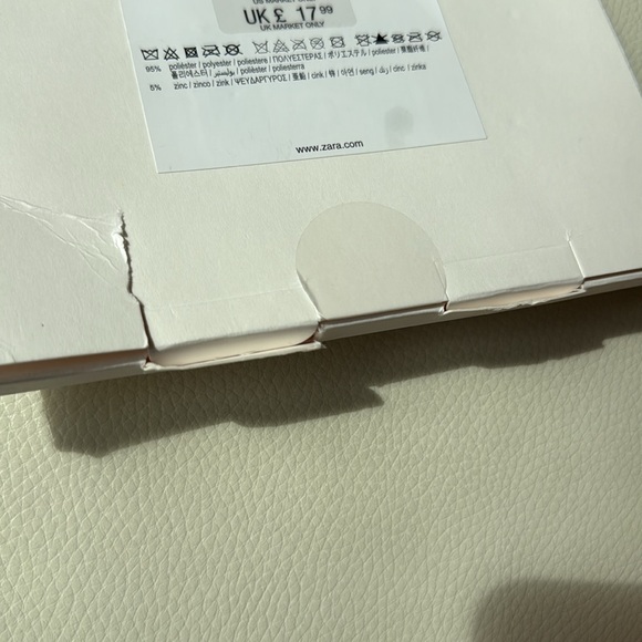 Zara Flower Fabric Earrings And Chocker Necklace‎ Set - Picture 13 of 17